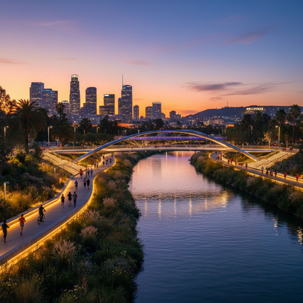 Your LA River is getting a glow-up before the 2028 Olympics.