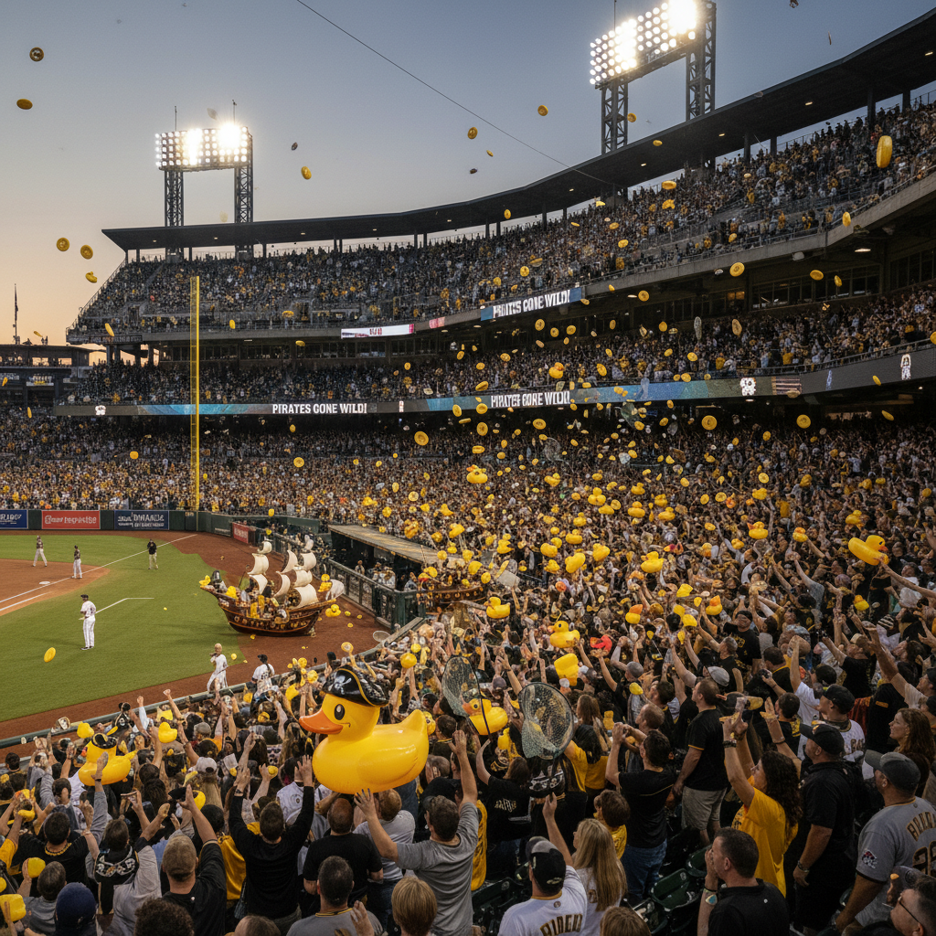 Your Pirates fans are doing something WILD at PNC Park