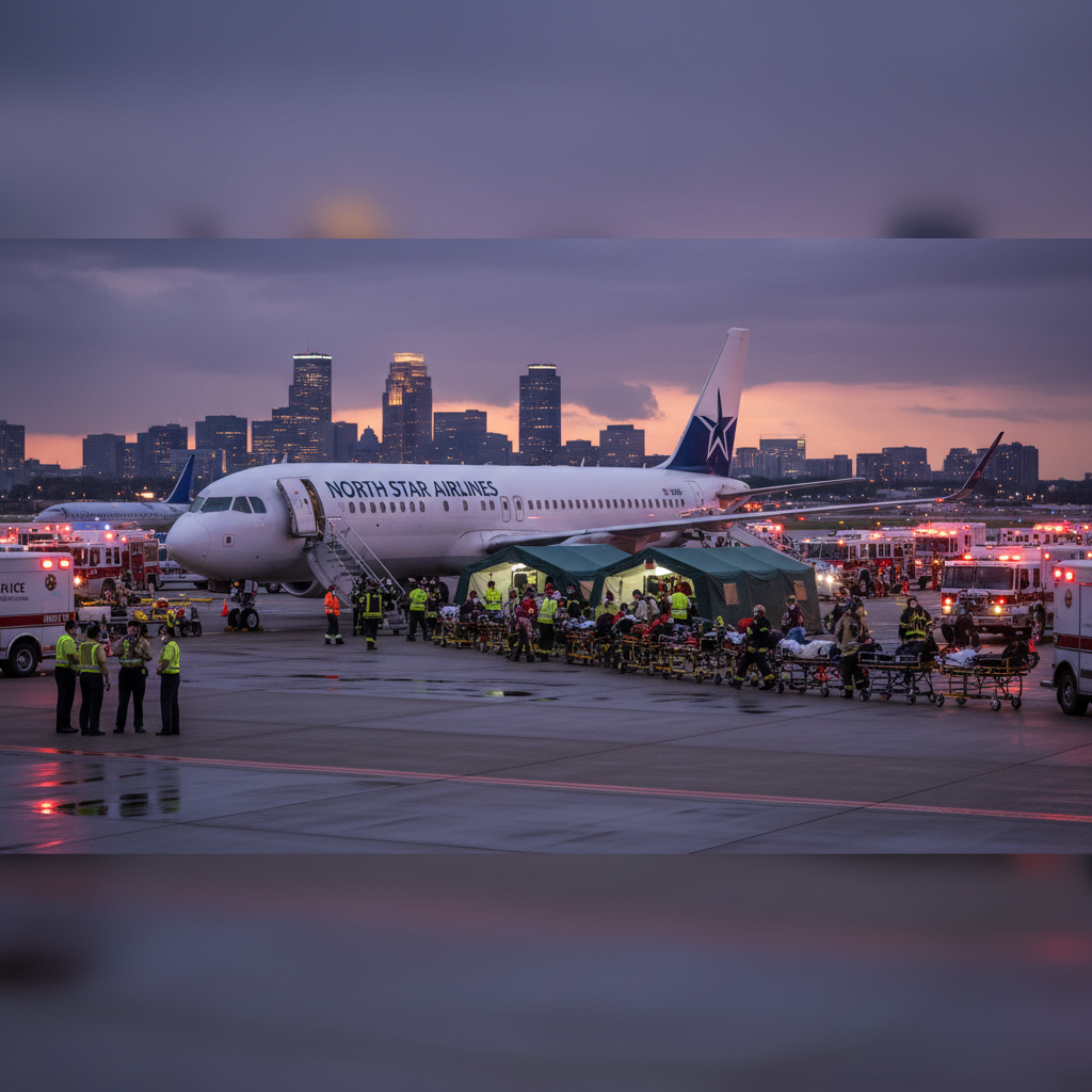 Your MSP flight just sent 25 people to the hospital