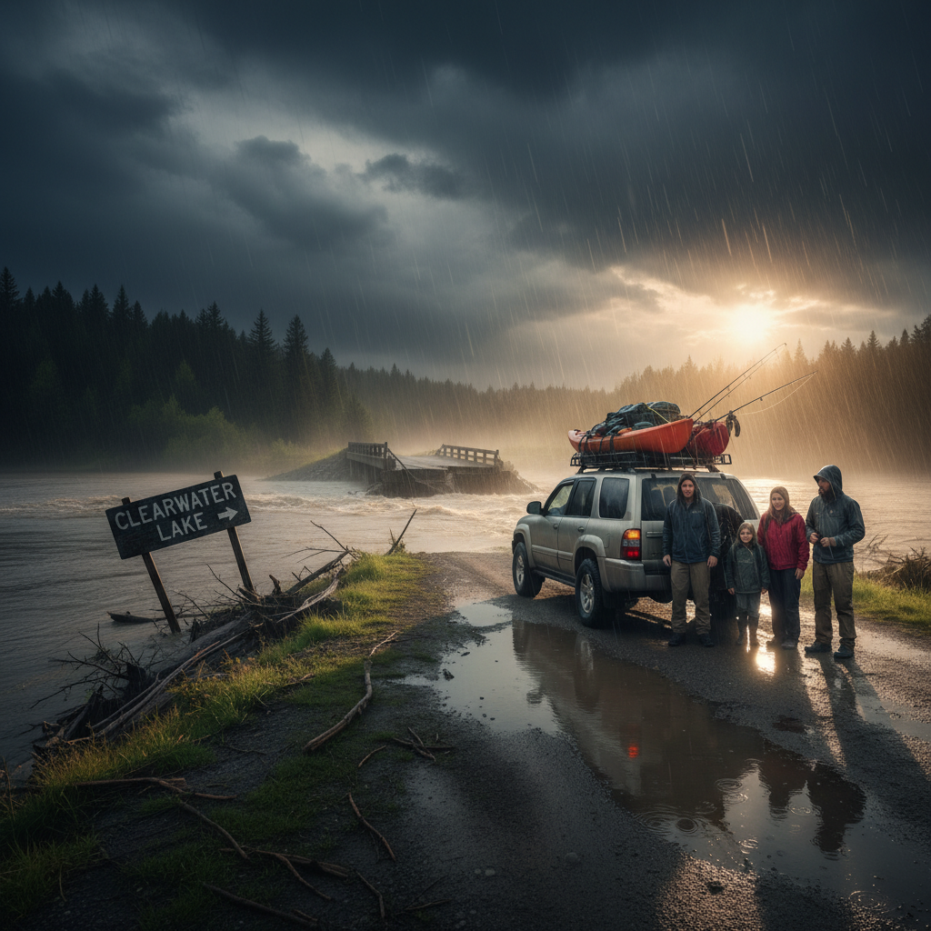 Your Clearwater Lake trip might be delayed. Are you ready?