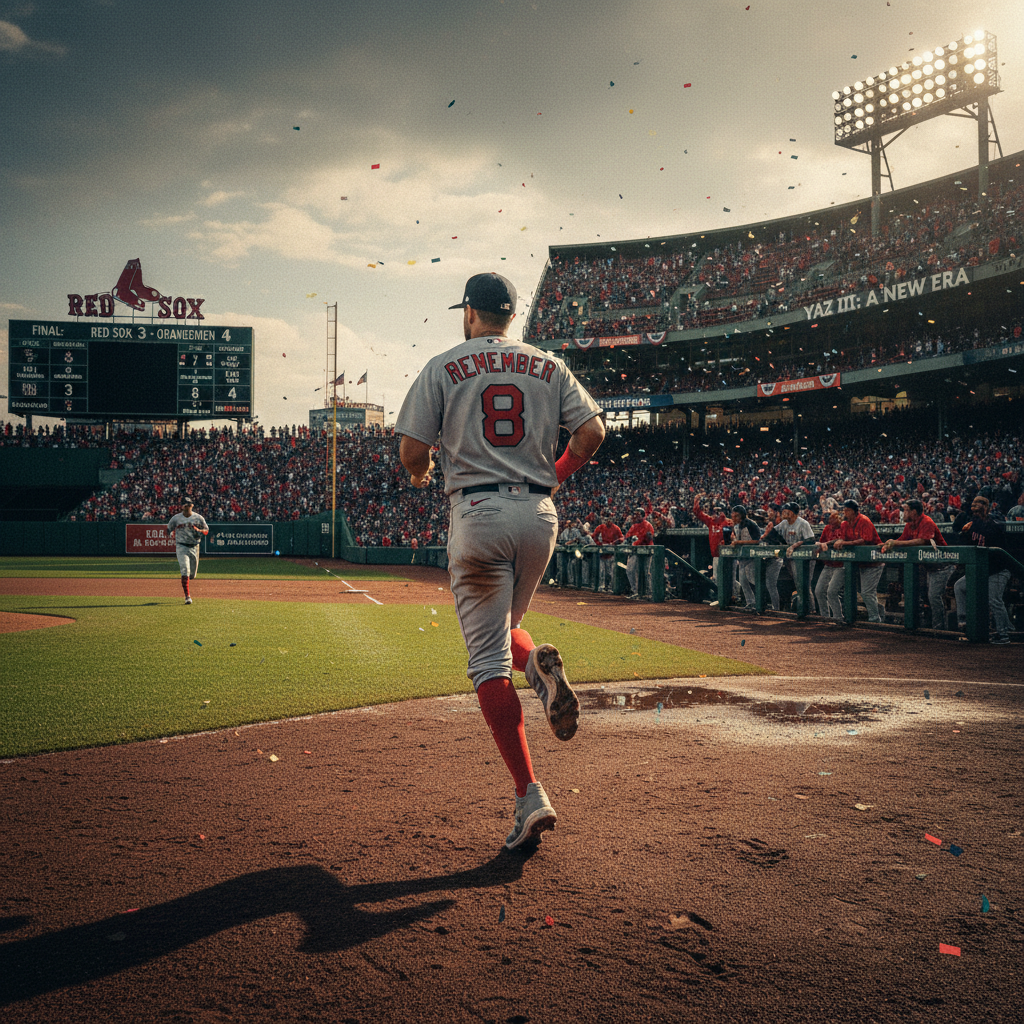 Yaz's grandson just walked off your Red Sox