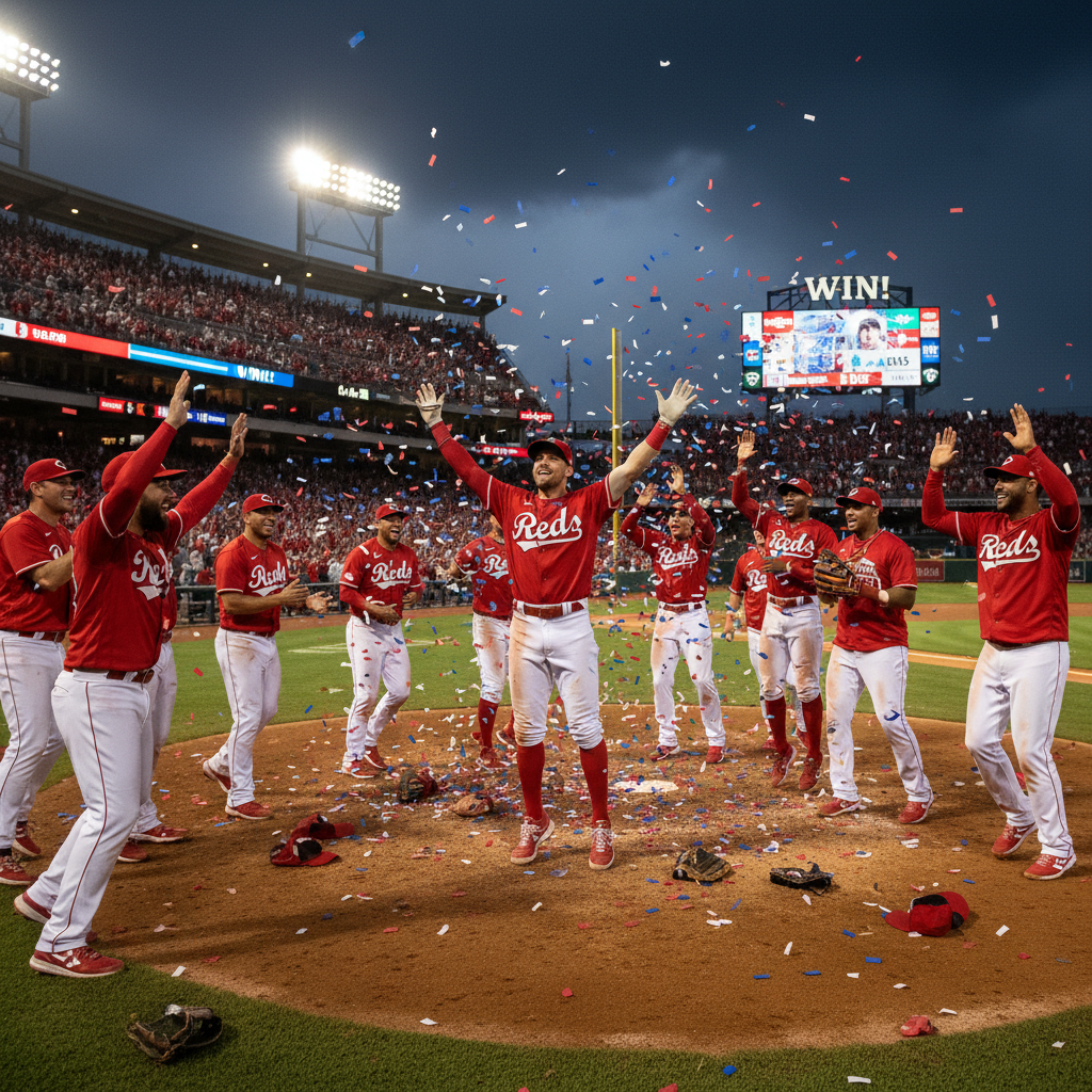 Your Reds just snapped a 7-game losing streak. Believe it.