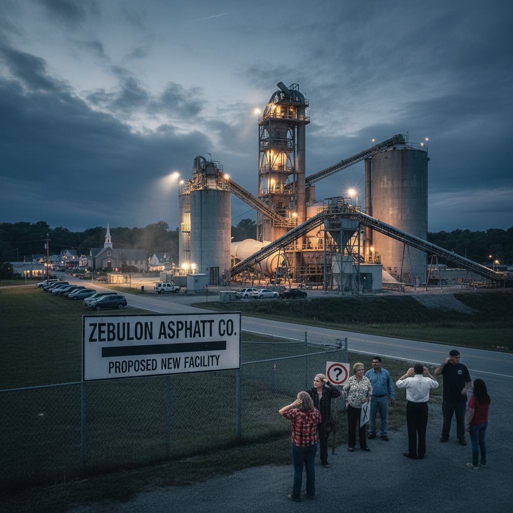 Zebulon wants a new asphalt plant. Are you surprised?