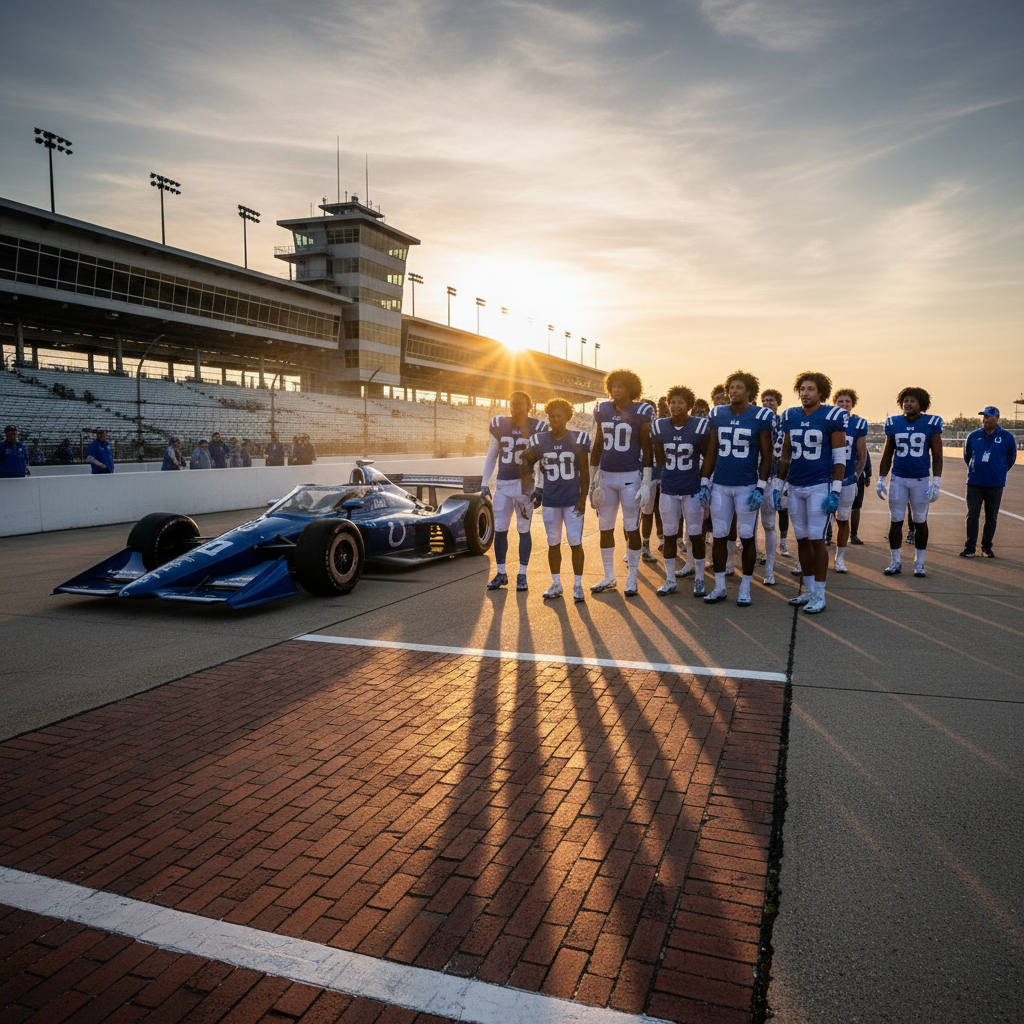 Your Colts rookies just got a real Brickyard welcome.