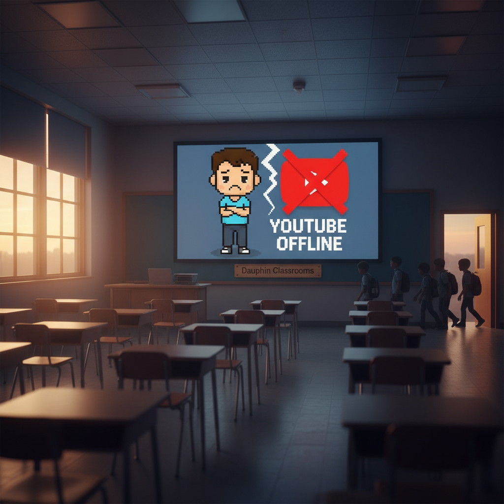Your kids might lose YouTube in Dauphin classrooms.