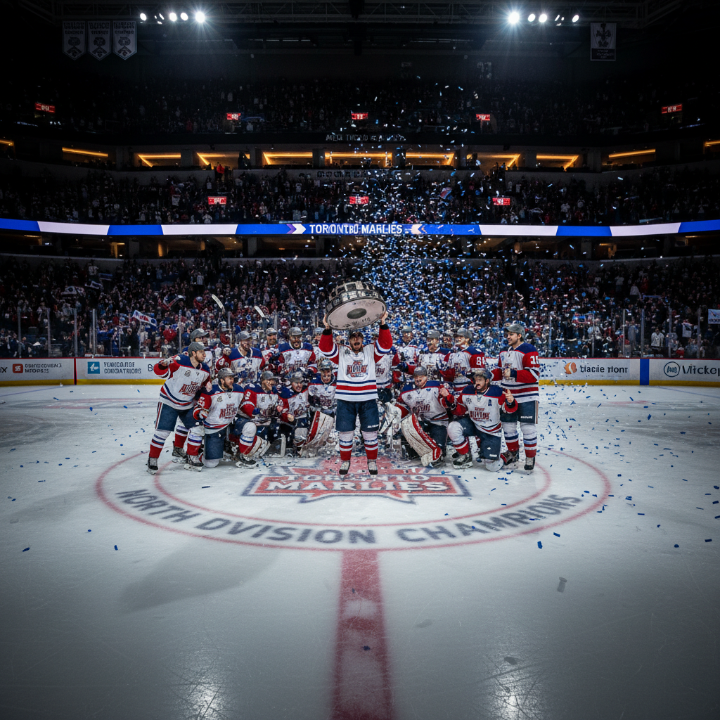 Your Marlies are home and trying to win the North Division.
