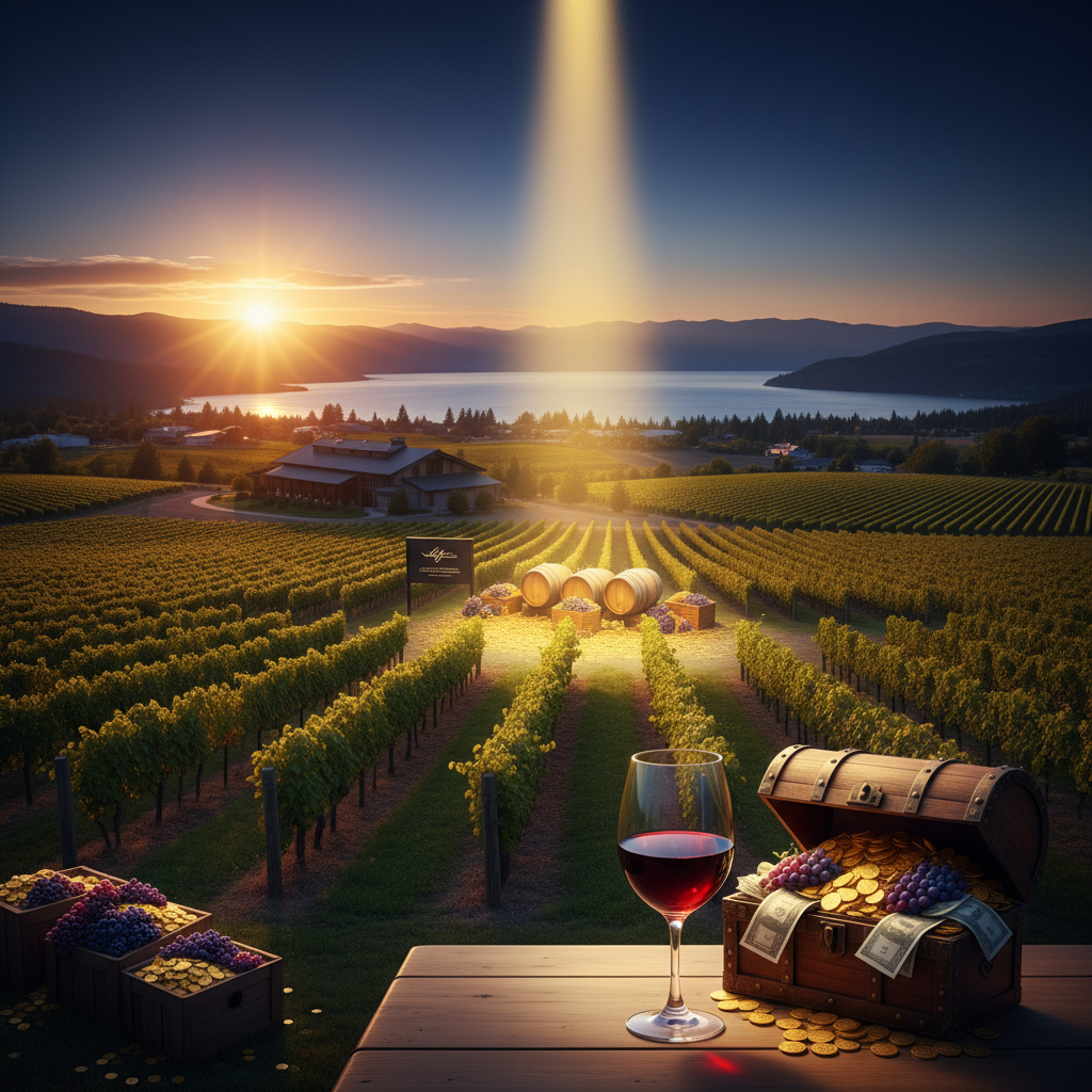 Your Okanagan wine just got a $3.7 billion boost