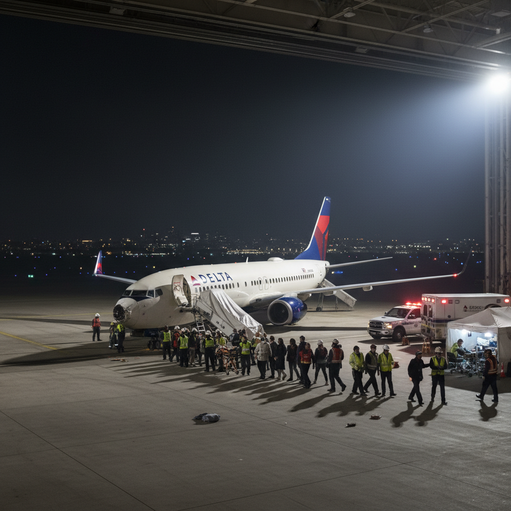 25 people hospitalized after Delta flight's wild ride out of MSP.