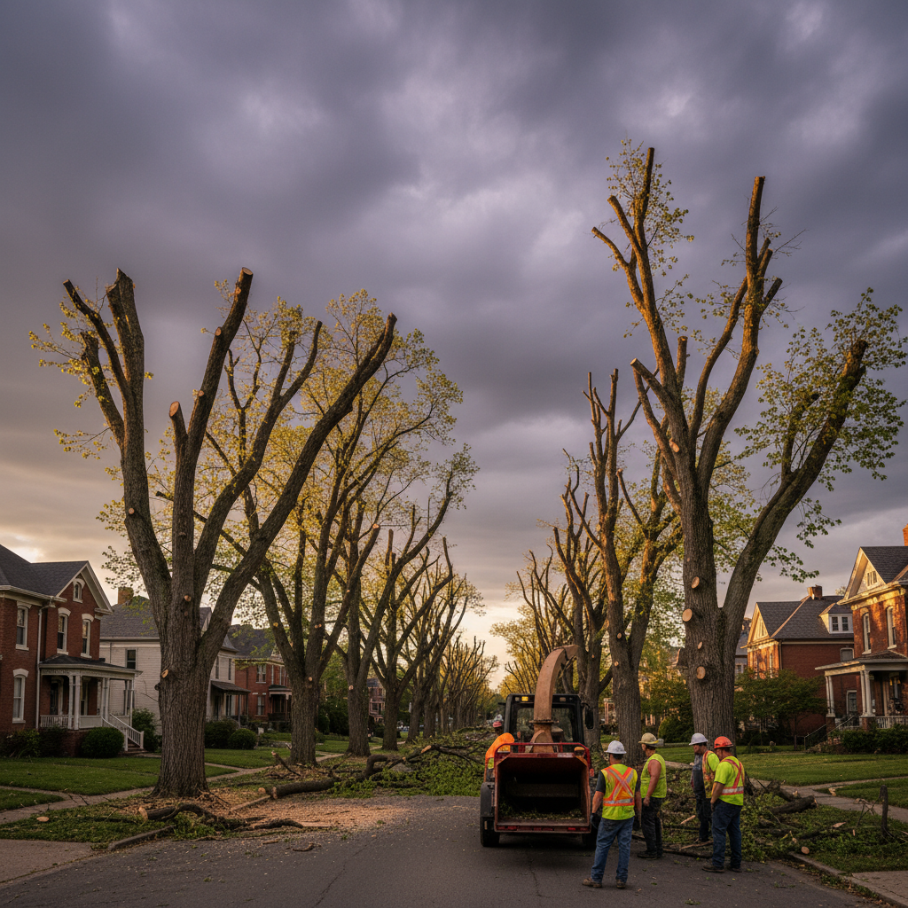 Your Nashville trees are getting scalped.