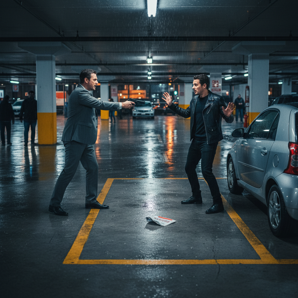Someone pulled a gun over *this* Midtown parking spot