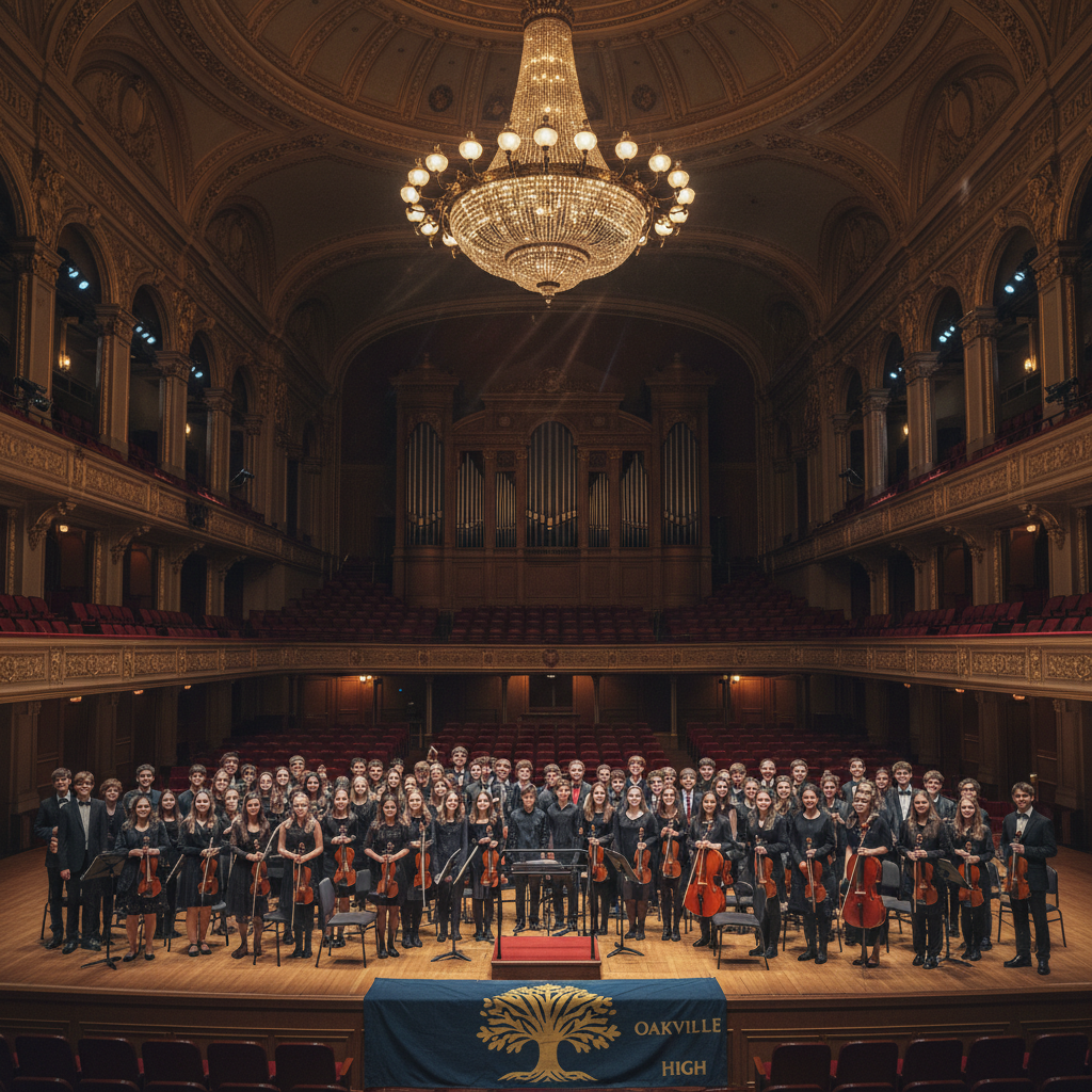 Your Oakville High kids are going to Carnegie Hall. Seriously.