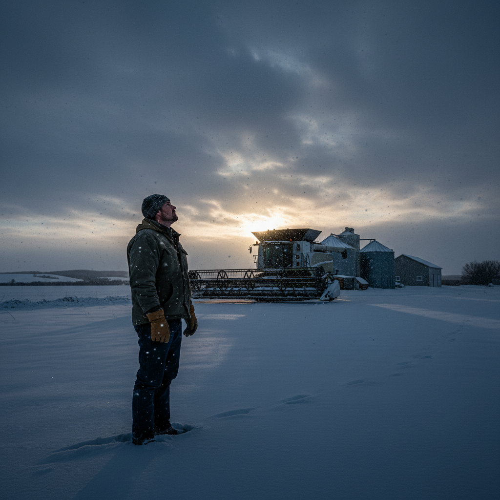 Your weekend snow means Melfort farmers are watching the sky.