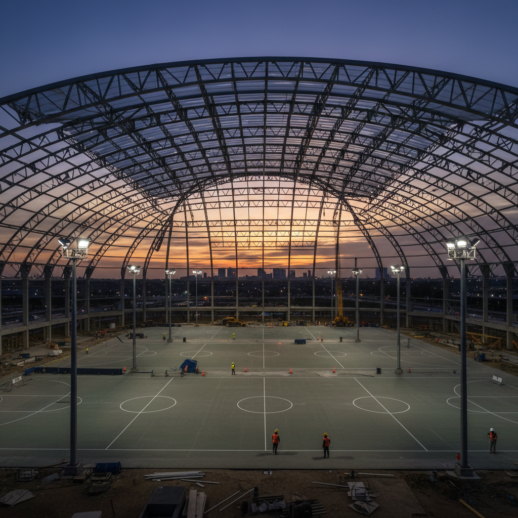 Brandon's getting a 40,000 square-foot indoor sports complex. Think big.