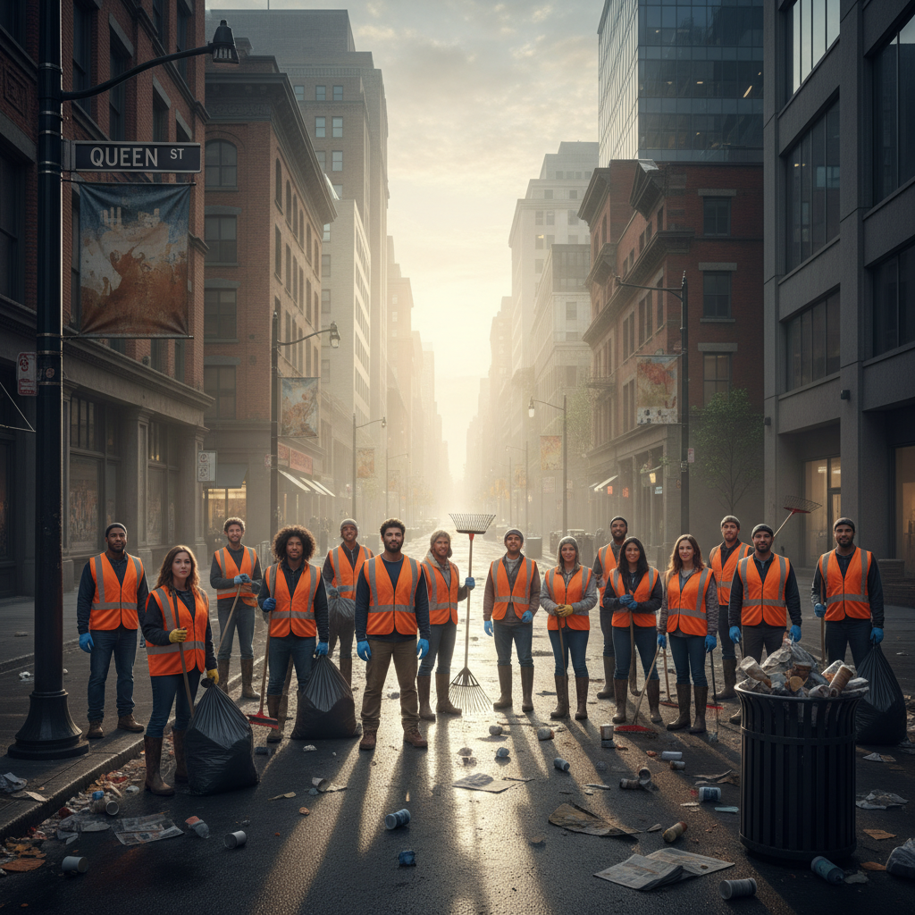 Your Queen Street needs a clean-up this Saturday. Are you in?