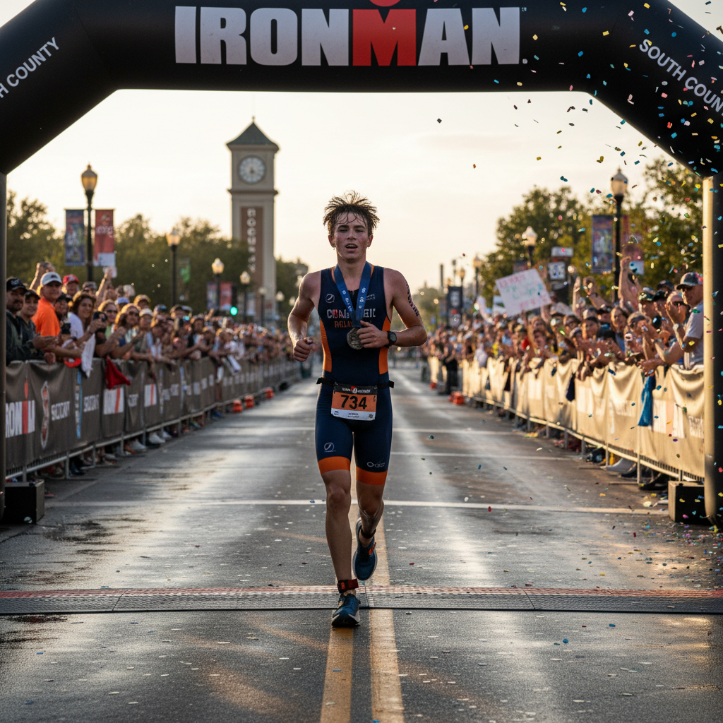 A South County kid just finished an Ironman. How?