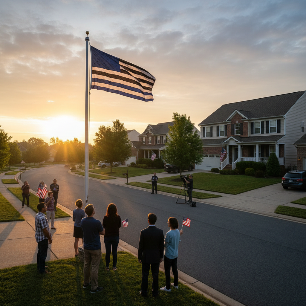 Your HOA can't ban Thin Blue Line flags anymore