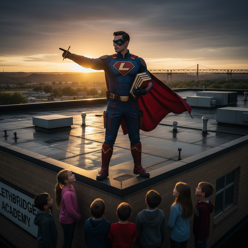 Your Lethbridge teacher is a superhero. No, really.