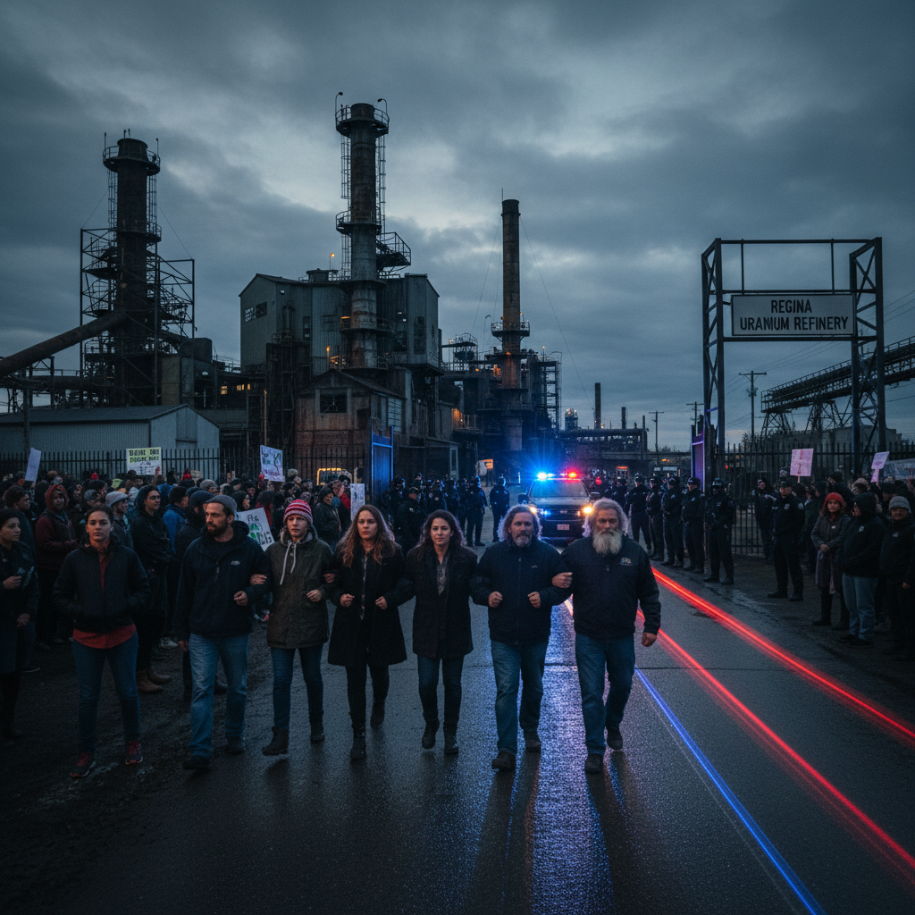 Remember that time pacifists stopped a Regina uranium refinery?