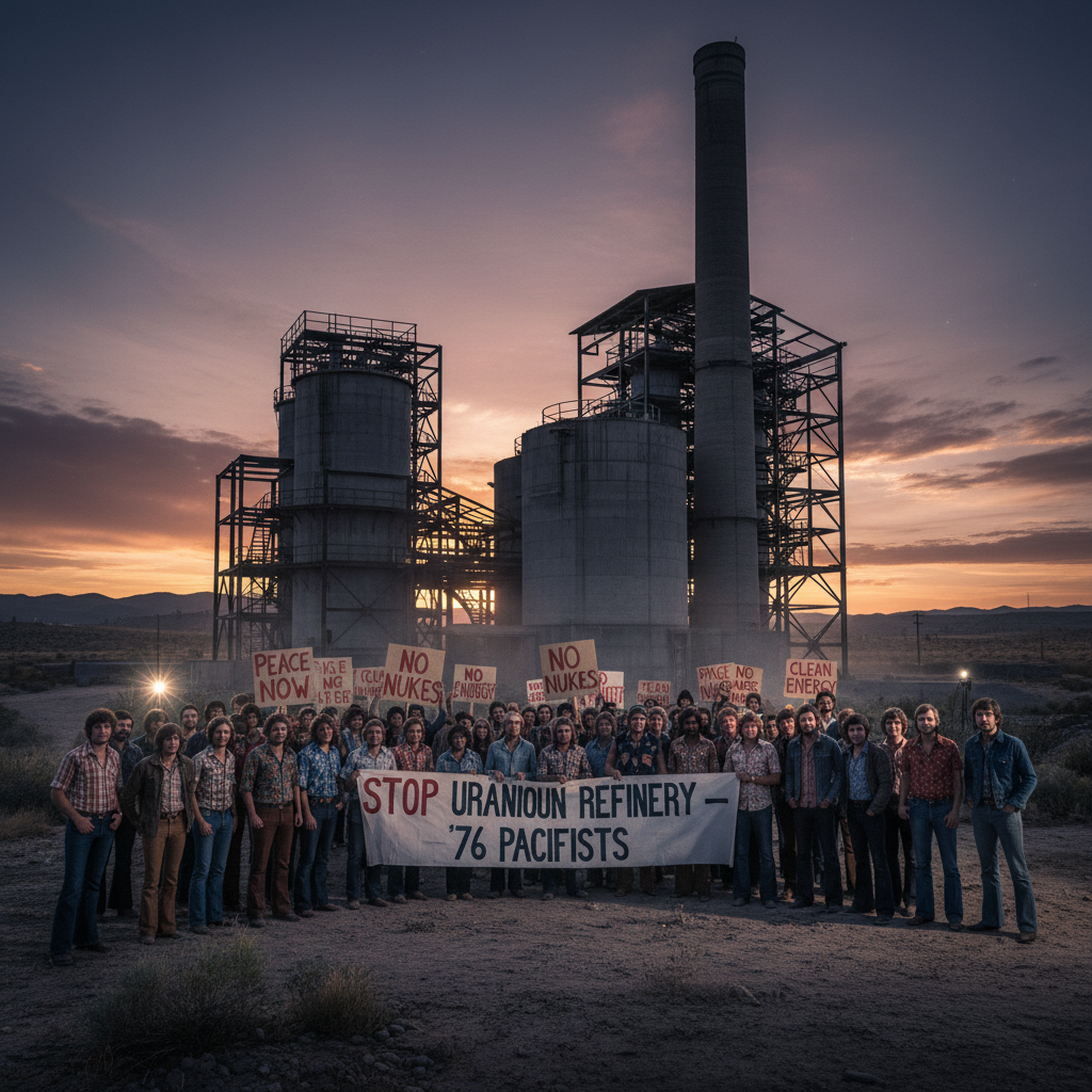 Remember those '76 pacifists? They stopped a uranium refinery.