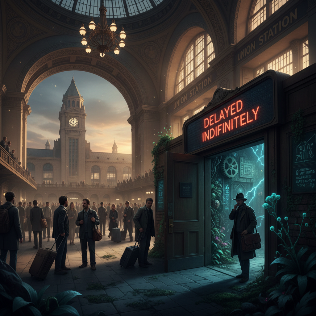 Your Union Station delay reveals a wild city secret.