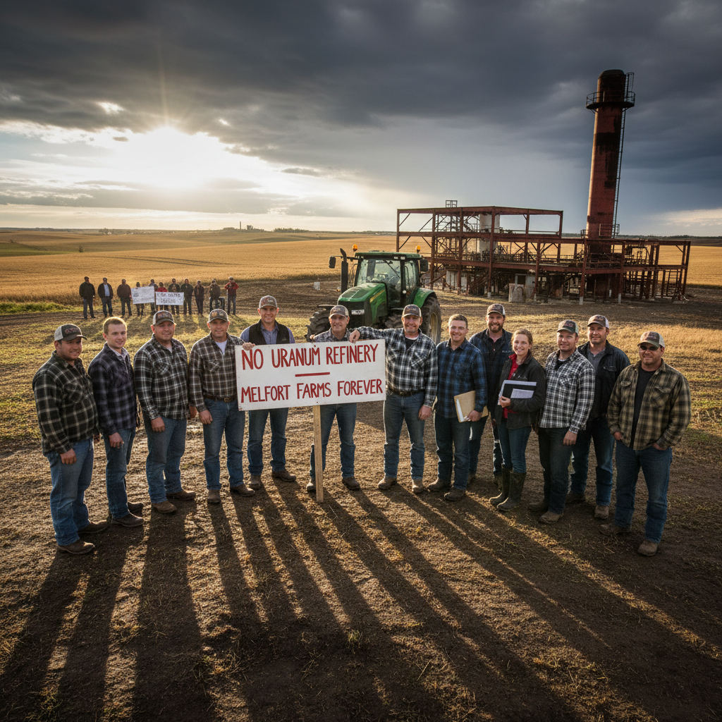 Melfort farmers stopped a uranium refinery. How?