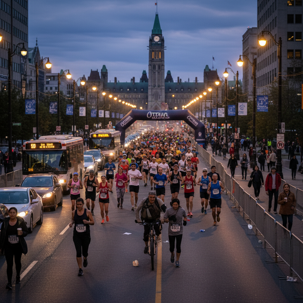 Your Ottawa Race Weekend commute just got complicated.