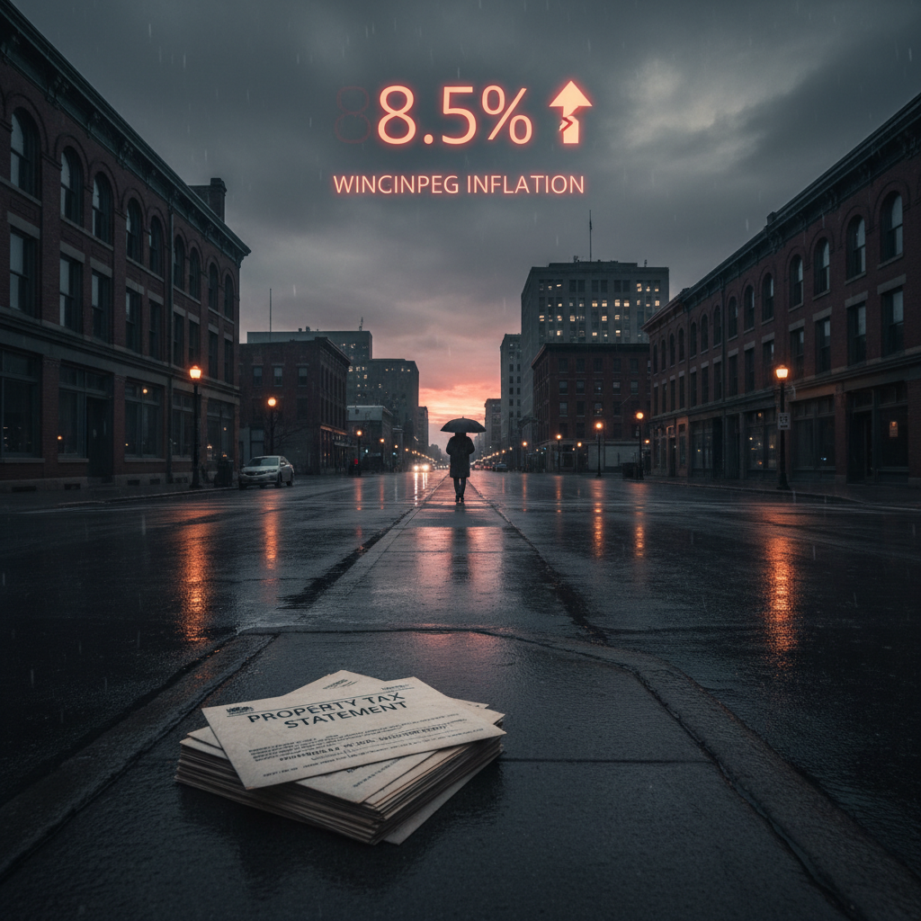 Winnipeg's inflation rate is highest. Your property taxes are next.