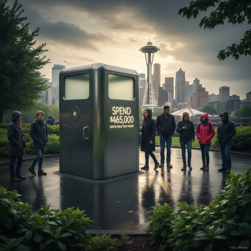 Seattle wants to spend $465,000 on your next public toilet.