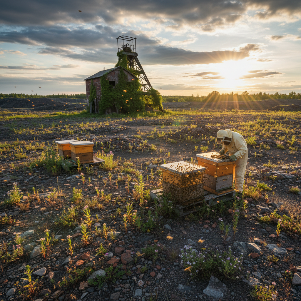 Your bees are literally healing Sudbury's old mine lands