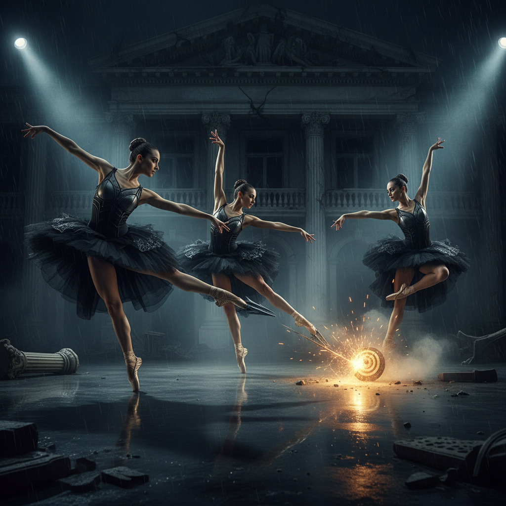 Vos danseuses du Grand Prix frappent où ça fait mal.