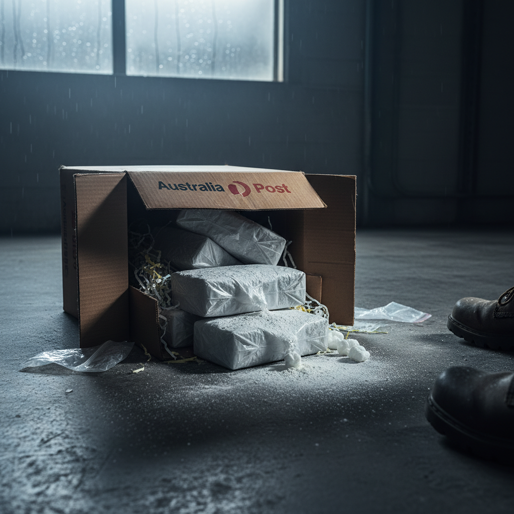 They shipped cocaine right through your Swan River mail.