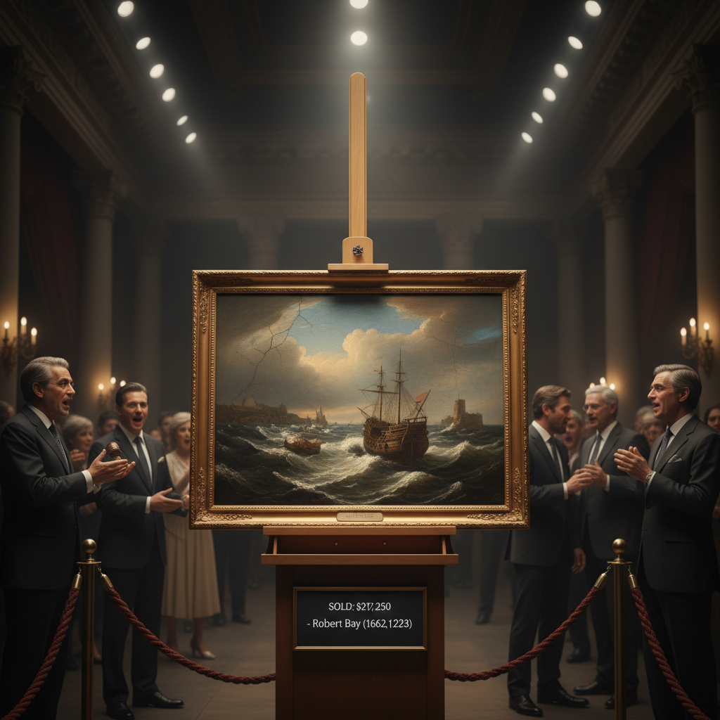 A 361-year-old Bay painting just sold for $217,250. Why?