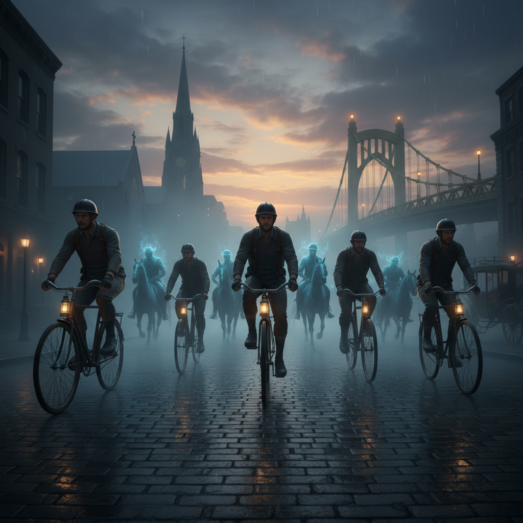 Your Pittsburgh friends just rode for ghosts.