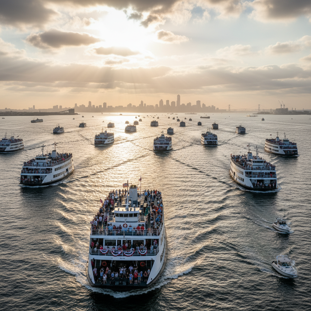 Your Memorial Day ferry plans? 180,000 people have the same idea.