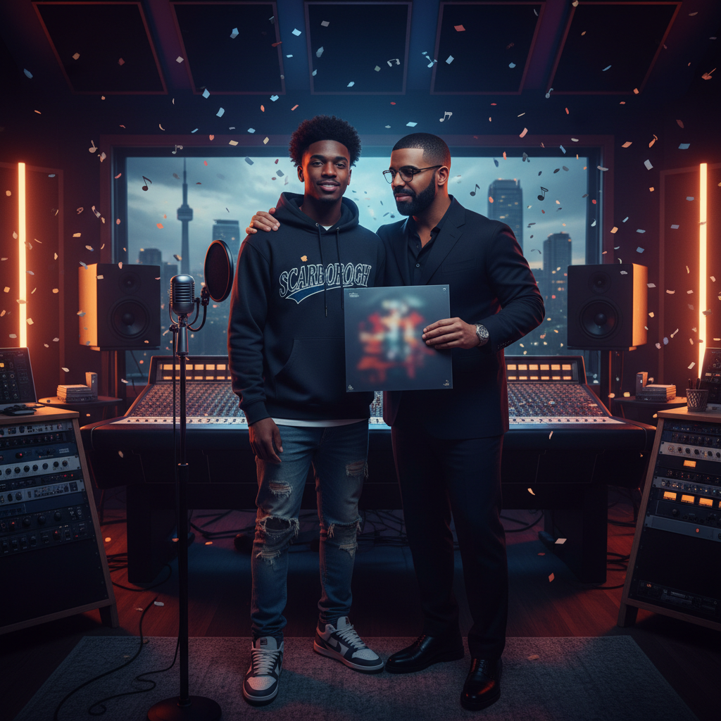Your Scarborough kid just landed on Drake's new album.