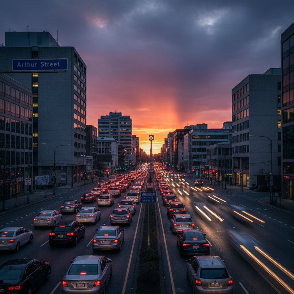Your Arthur Street commute is now 20 minutes longer.