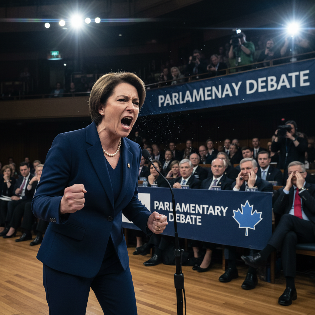 Your Premier was barking at the Tories? Seriously?