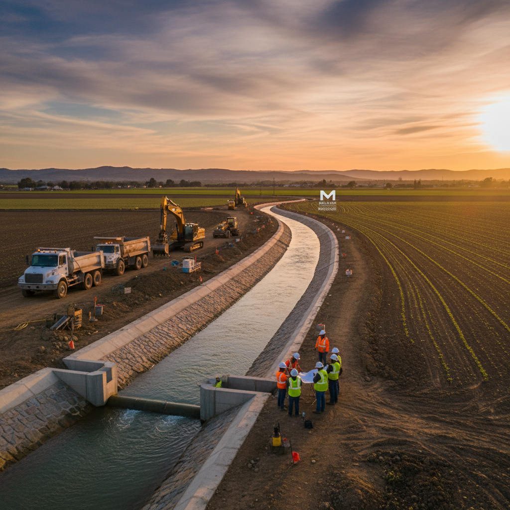 Your ditches are getting a million-dollar makeover.