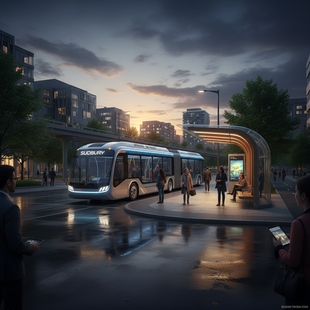 Someone designed a whole new bus system for Sudbury. Why not?