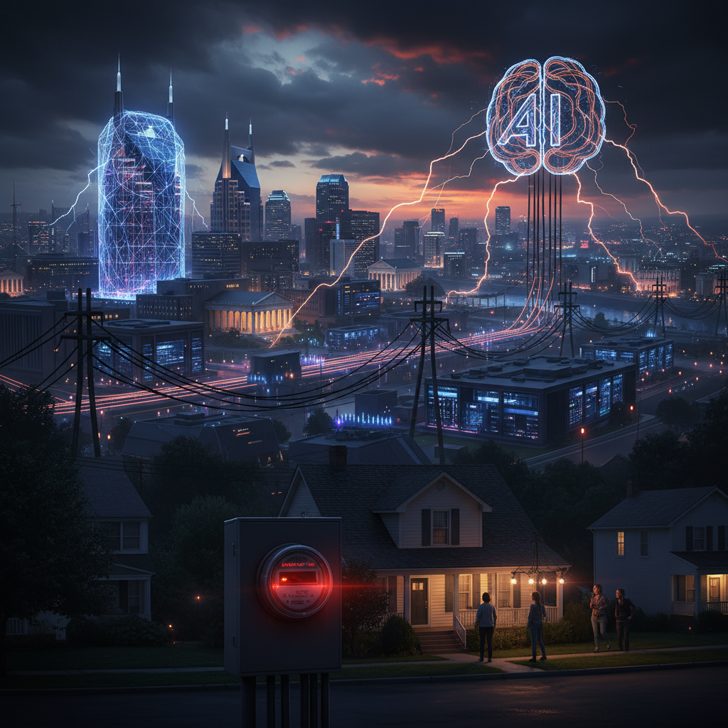 Your Nashville power bill could get wild from AI.