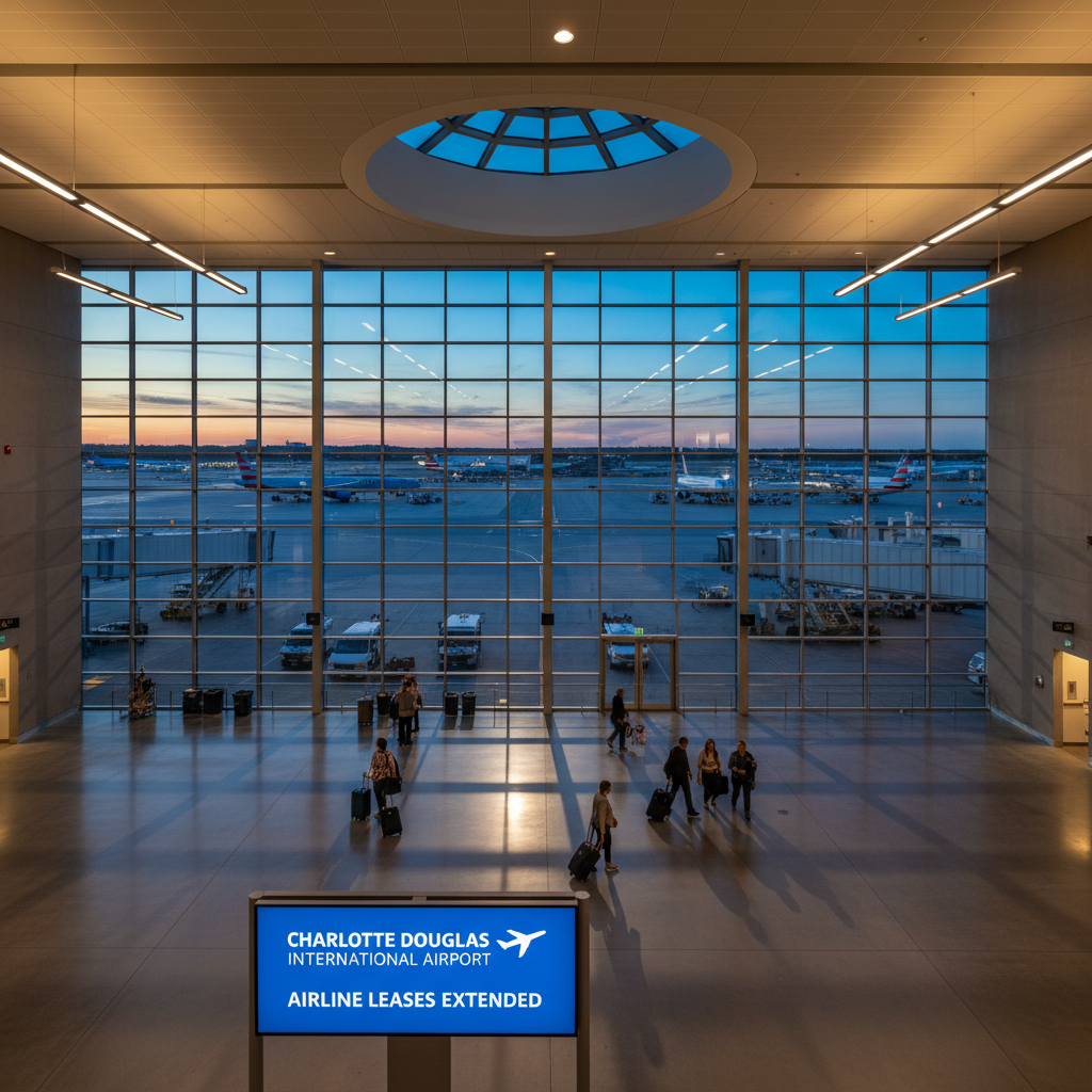 Charlotte Douglas just extended airline leases. Guess who wins?