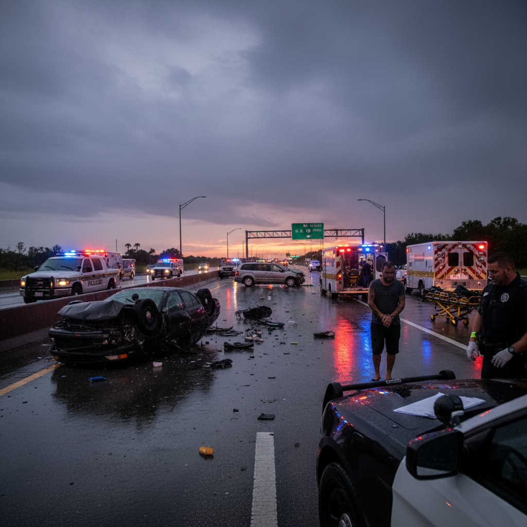 This St. Pete man's DUI just injured four people on U.S. 19.
