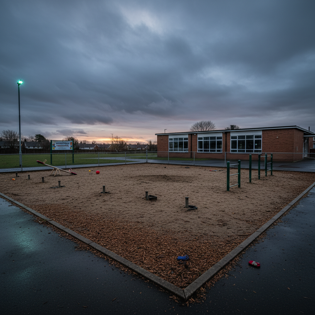 Someone stole a Headingley preschool's whole playground.