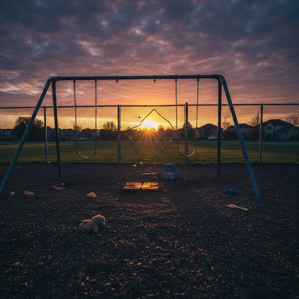 Someone stole a preschool playset. What's next for your kids?