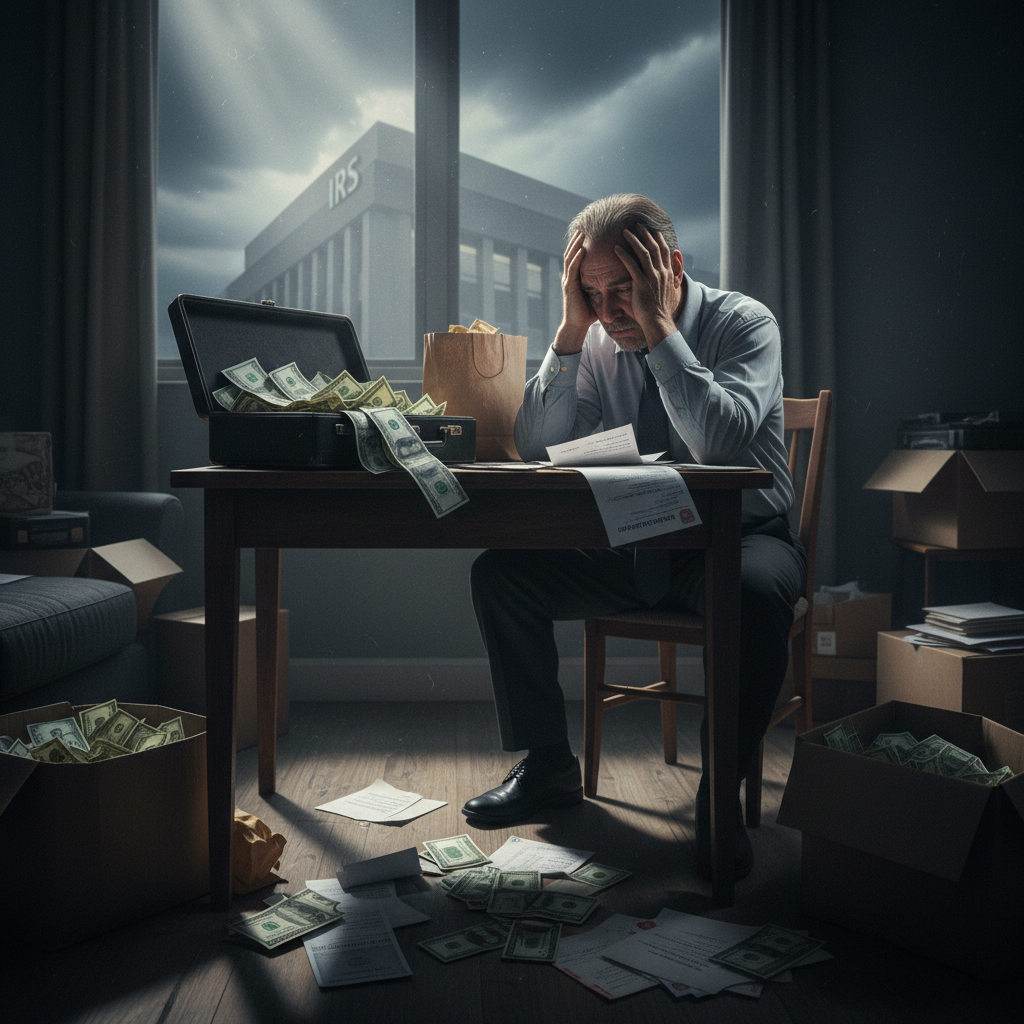 This guy tried to give the IRS $20,000. It ruined his life.