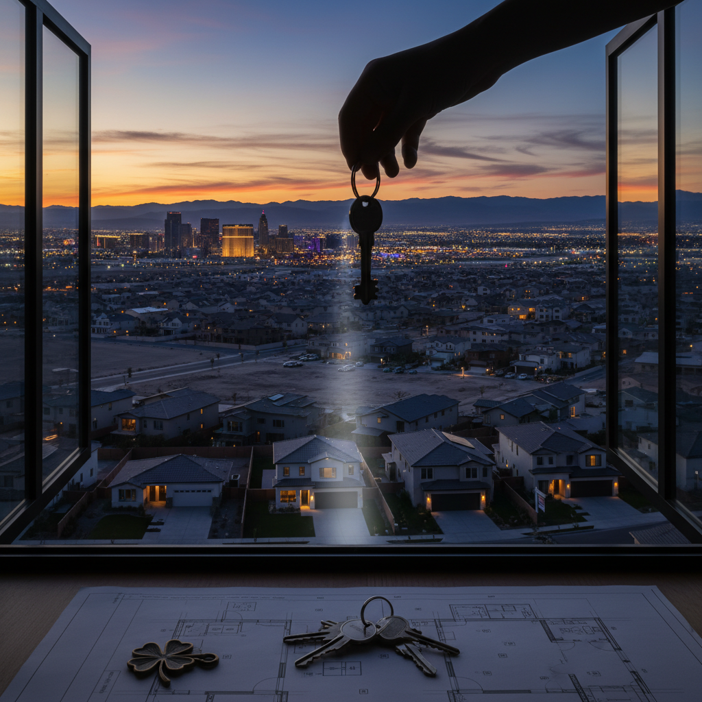 Las Vegas home-buyers, your luck just changed