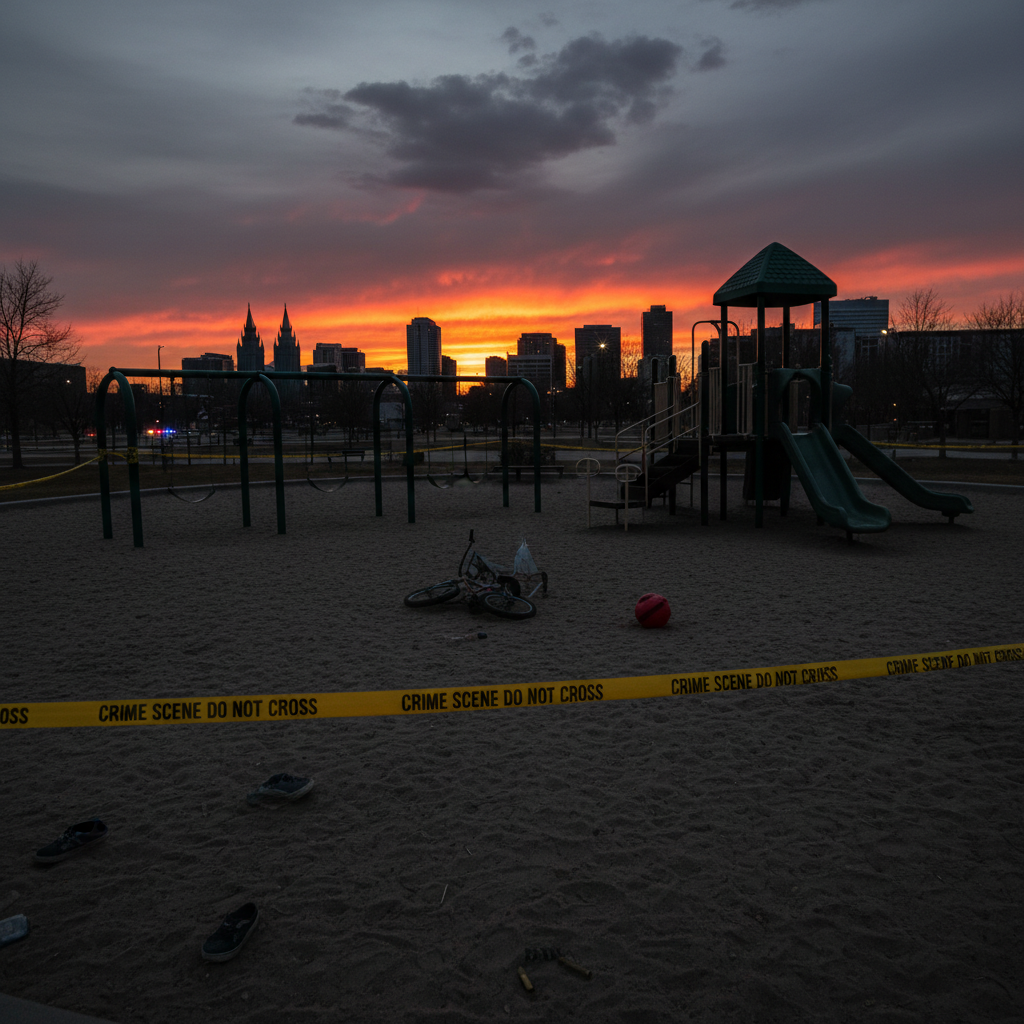 A Salt Lake City playground shooting. What happened?