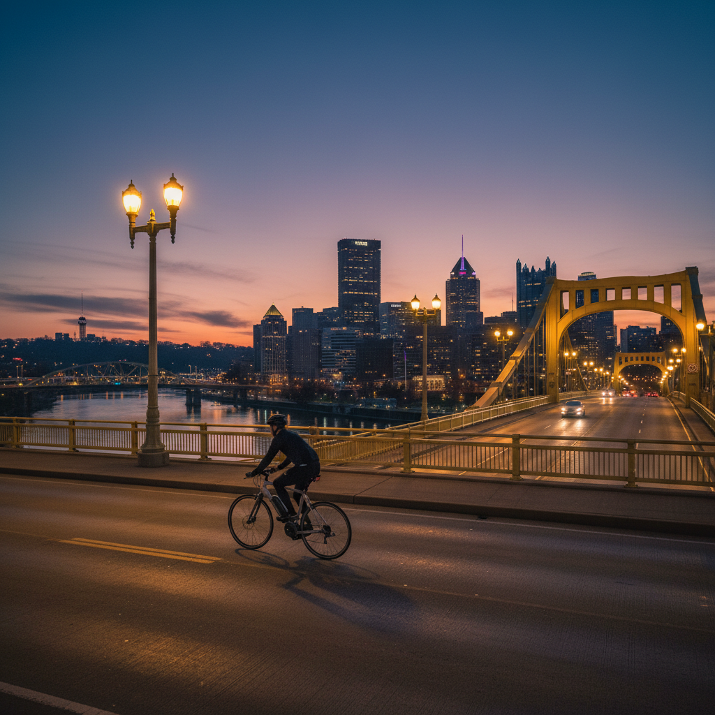 Your bike ride in Pittsburgh just got a silent, powerful new meaning.