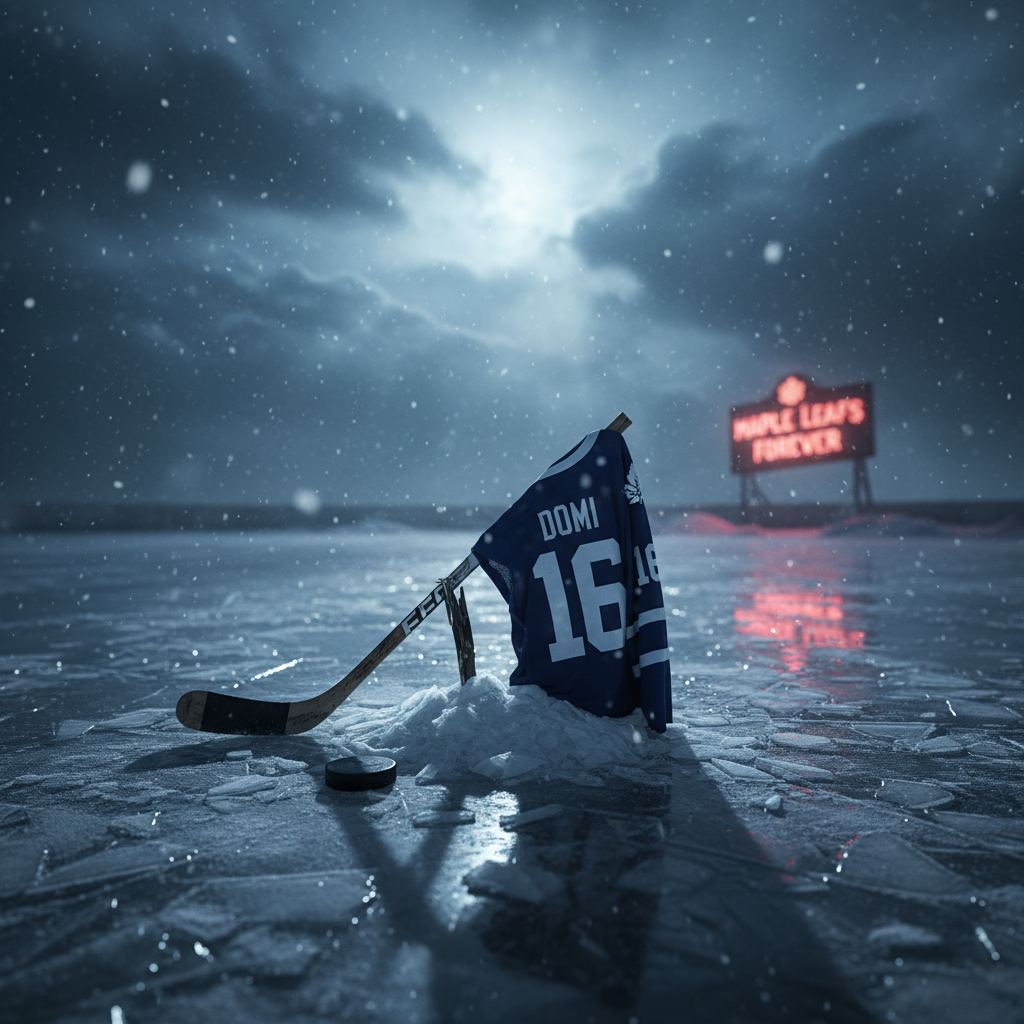 Your Leafs curse just got real again with Domi out.