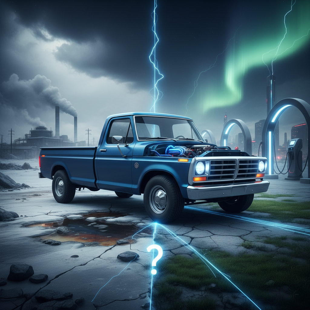 Someone just made a diesel truck electric. Is The Pas next?